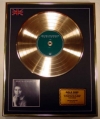 ARETHA FRANKLIN/LIMITED EDITION/CD GOLD DISC/ALBUM 'LOVE SONGS'