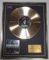 EMINEM/LTD. EDITION CD GOLD DISC/'CURTAIN CALL'/(Eminem)