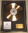FOREIGNER/LIMITED EDITION CD GOLD DISC/'THE DEFINITIVE'/COA (FOREIGNER)