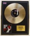 GREEN DAY/LTD. EDITION CD GOLD DISC/'AMERICAN IDIOT'/COA