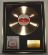 RED HOT CHILI PEPPERS/LTD. EDITION CD GOLD DISC/'GREATEST HITS'