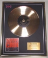 MOTLEY CRUE/LIMITED EDITION CD GOLD DISC/'MOTLEY CRUE'/COA (MOTLEY CRUE)