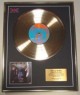 THE WHO/LIMITED EDITION CD GOLD DISC/'IT'S HARD'/COA/(THE WHO)