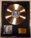 FAITH NO MORE/LIMITED EDITION/CD GOLD DISC/ALBUM 'ALBUM OF THE YEAR'