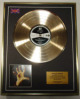 SYSTEM OF A DOWN/LTD. EDITION CD GOLD DISC/'SYSTEM OF A DOWN'