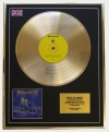 MEGADETH /LIMITED EDITION/CD GOLD DISC/ALBUM 'RUST IN PEACE'