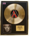 ALICIA KEYS/LTD. EDITION CD GOLD DISC/GOLD RECORD/AS I AM