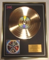 MARILLION/LIMITED EDITION/CD GOLD DISC/ALBUM 'REAL TO REEL'/(Marillion)