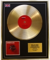 EMBRACE/LTD. EDITION CD GOLD DISC/'OUT OF NOTHING'