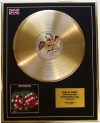 BAD COMPANY/LIMITED EDITION/CD GOLD DISC/ALBUM 'STRAIGHT SHOOTER'