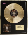 AC/DC/LIMITED EDITION/CD GOLD DISC/ALBUM 'STIFF UPPER LIP'