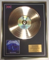 METALLICA/LIMITED EDITION/CD GOLD DISC/ALBUM 'RIDE THE LIGHTNING'/(Metallica)