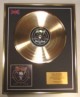 VENOM/LIMITED EDITION/CD GOLD DISC/ALBUM 'METAL BLACK'(Venom)