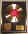 SMALL FACES/LIMITED EDITION/CD GOLD DISC/ALBUM 'OGDENS' NUT GONE FLAKE'