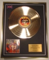 JUDAS PRIEST/LIMITED EDITION/CD GOLD DISC/ALBUM 'MELT DOWN'/(Judas Priest)