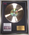 MANIC STREET PREACHERS/LIMITED EDITION/CD GOLD DISC/ALBUM 'THE HOLY BIBLE'(Manic Street Preachers)
