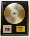 THE OSMONDS/LIMITED EDITION/CD GOLD DISC/ALBUM 'ULTIMATE COLLECTION'