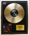 OZZY OSBOURNE/LIMITED EDITION/CD GOLD DISC/ALBUM 'DIARY OF A MADMAN'