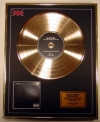 JAY-Z/LIMITED EDITION/CD GOLD DISC/ALBUM 'THE BLACK ALBUM'