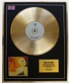 KORN/LTD. EDITION CD GOLD DISC/'ISSUES'/COA