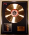 SYSTEM OF A DOWN/LIMITED EDITION/CD GOLD DISC/ALBUM 'MEZMERIZE'