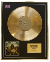 ALL SAINTS/LTD. EDITION CD GOLD DISC/RECORD/ALL SAINTS