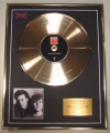 TEARS FOR FEARS/LTD. EDITION CD GOLD DISC/'SONGS FROM THE BIG CHAIR'/COA