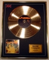 THE FLAMING LIPS/LIMITED EDITION/CD GOLD DISC/ALBUM 'AT WAR WITH THE MYSTICS'