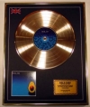 PEARL JAM/LIMITED EDITION/CD GOLD DISC/ALBUM 'PEARL JAM'