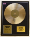 ABBA/Limited Edition Cd Gold Disc/'Gold'