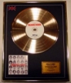 TALKING HEADS/LIMITED EDITION/CD GOLD DISC/ALBUM 'THE BEST OF'