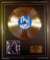 THE WHO/LIMITED EDITION/CD GOLD DISC/RECORD/COA/ALBUM/THE ULTIMATE COLLECTION