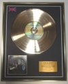 MARILLION/LIMITED EDITION/CD GOLD DISC/ALBUM 'CLUTCHING AT STRAWS'/(Marillion)