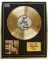 ALICIA KEYS/LTD EDITION CD GOLD DISC/ALBUM 'THE DIARY OF ALICIA KEYS'