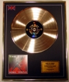 THE CULT/LIMITED EDITION/CD GOLD DISC/ALBUM 'SONIC TEMPLE'