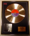 PAUL WELLER/LIMITED EDITION/CD GOLD DISC/ALBUM 'WILD WOOD'