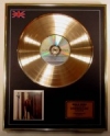 THE WHO/LIMITED EDITION/CD GOLD DISC/ALBUM 'QUADROPHENIA'
