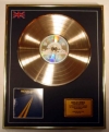 NICKELBACK/LIMITED EDITION/CD GOLD DISC/ALBUM 'CURB'