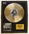 THE KILLERS/LIMITED EDITION/CD GOLD DISC/ALBUM 'SAM'S TOWN'