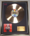 MADONNA/LTD EDITION CD GOLD DISC/'YOU CAN DANCE'/COA (MADONNA)