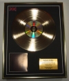 METALLICA/LTD. EDITION CD GOLD DISC/'METALLICA'