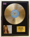 BRITNEY SPEARS/LIMITED EDITION/CD GOLD DISC/ALBUM '....BABY ONE MORE TIME'