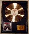 MOTLEY CRUE/LIMITED EDITION/CD GOLD DISC/ALBUM 'TOO FAST FOR LOVE'