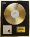 GEORGE MICHAEL/LIMITED EDITION/CD GOLD DISC/ALBUM 'PATIENCE'