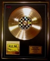 R.E.M./LIMITED EDITION CD GOLD DISC/OUT OF TIME