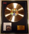 PAUL MCCARTNEY & WINGS/LIMITED EDITION/CD GOLD DISC/ALBUM 'BAND ON THE RUN'