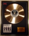 RAZORLIGHT/LIMITED EDITION/CD GOLD DISC/ALBUM 'RAZORLIGHT'