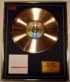 NEW ORDER/LIMITED EDITION/CD GOLD DISC/ALBUM 'BROTHERHOOD'
