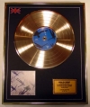 MUSE/LIMITED EDITION/CD GOLD DISC/ALBUM 'ABSOLUTION'