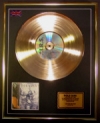 R.E.M./LTD. EDITION CD GOLD DISC/RECORD/DOCUMENT